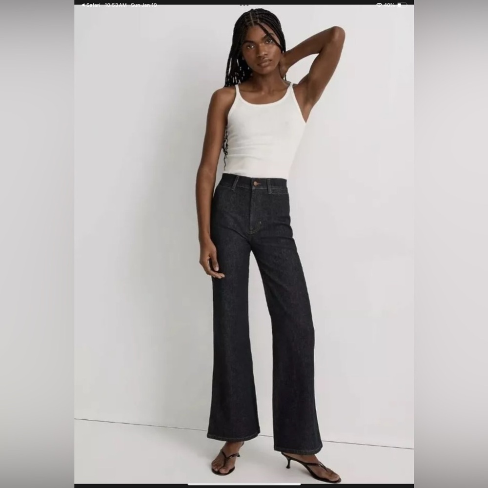 Madewell High rise Flare 11”